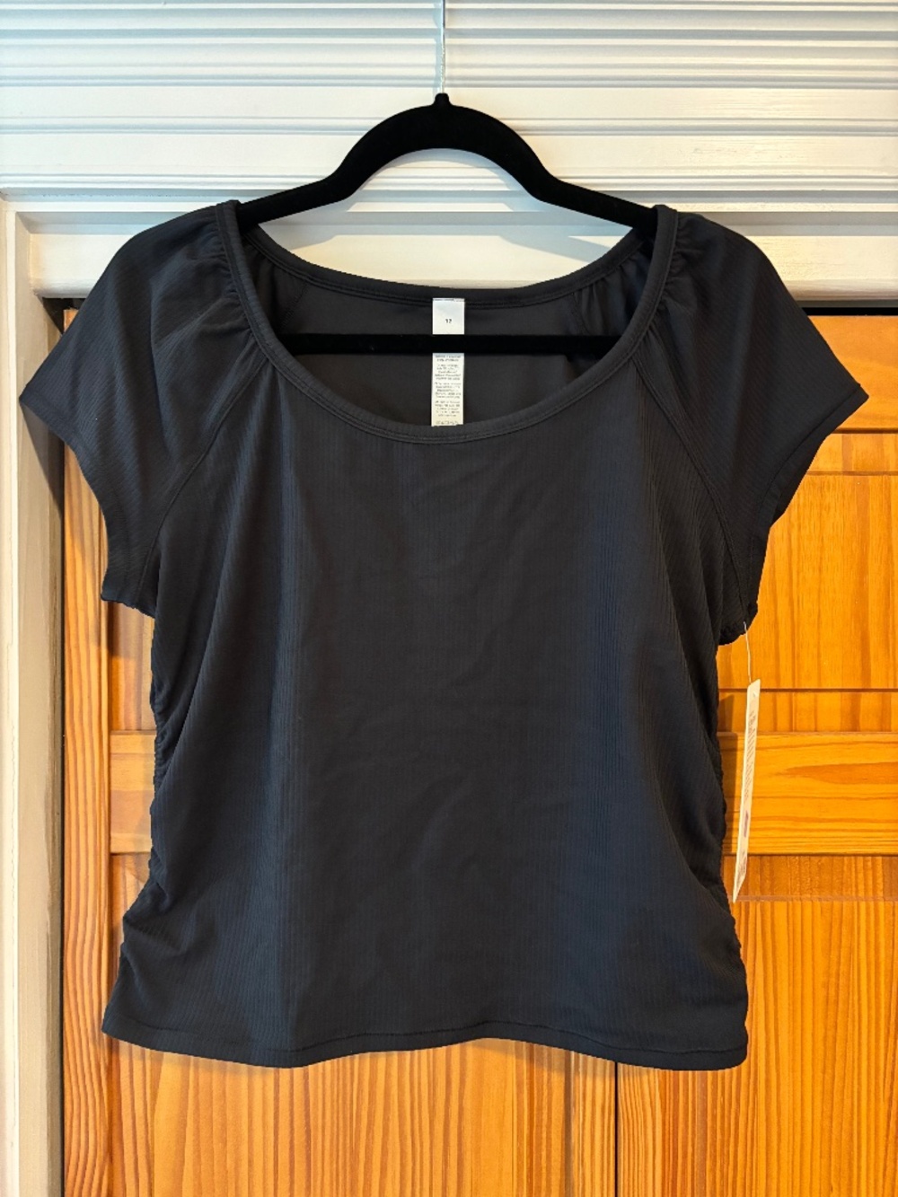 All It Takes Gathered Scoop-Neck T-Shirt - Picture 1 of 1